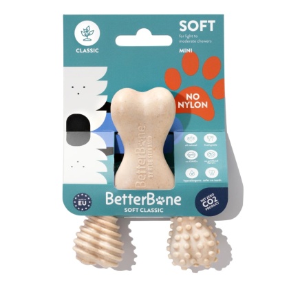 BetterBone Kość do gryzienia Classic – SOFT mini