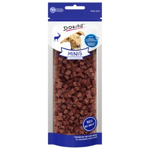 DOKAS Minis - malutkie smaczki jeleń 60g