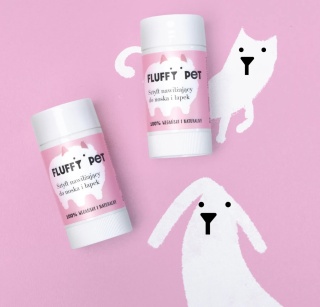 FLUFFY PET Sztyft nawilżający dla psa do łapek i noska 23 ml