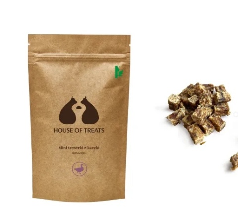 HOUSE OF TREATS Mini treserki kaczka 60 g