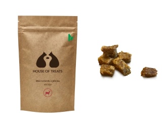 HOUSE OF TREATS Mini treserki z jelenia 60 g