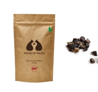 HOUSE OF TREATS Mini treserki z wołowe 60 g