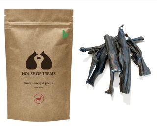 HOUSE OF TREATS Skóra jeleń & sarna 100 g