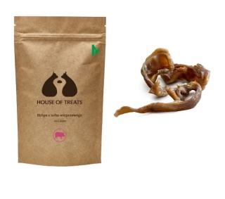 HOUSE OF TREATS Strips z ucha wieprzowego 100 g