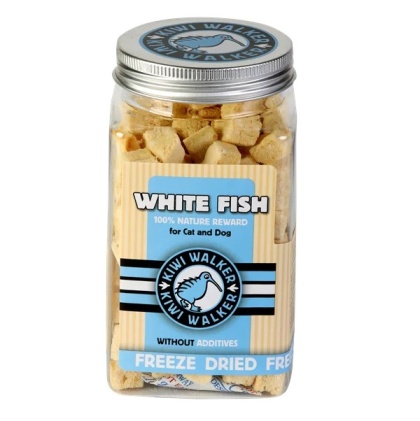 KIWI WALKER Smaczki liofilizowane Biała ryba 60g