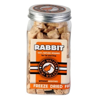 KIWI WALKER Smaczki liofilizowane Królik 75g