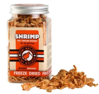 KIWI WALKER Smaczki liofilizowane Krewetki 50g