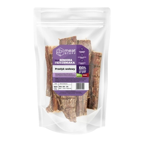 MEAT STUFF - Przełyk wołowy cięty 180g