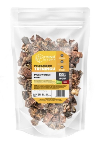 MEAT STUFF - Płuca wołowe w kostkach 250g
