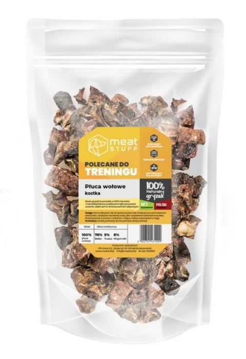 MEAT STUFF - Płuca wołowe w kostkach 250g