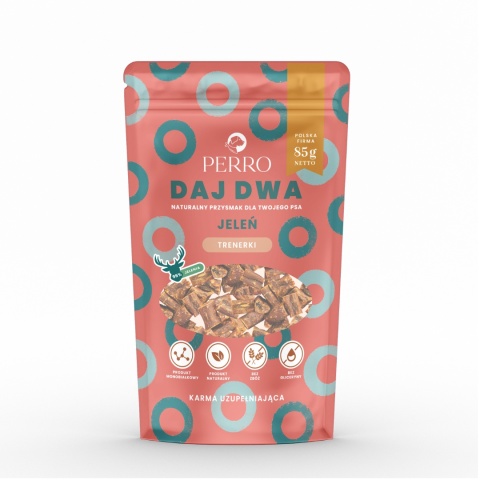Perro - DAJ DWA Jeleń Trenerki 85g