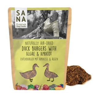 SANA Burger z kaczki z morelą i algami 100g