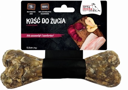 Syta Micha - kość do żucia dla szczeniąt i seniorów 13,5 cm