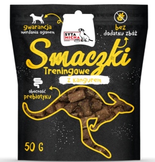 Syta Micha - smaczki treningowe z kangurem 50g