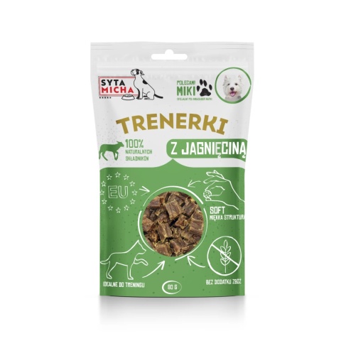 Syta Micha - trenerki z jagnięciną 80g