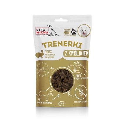 Syta Micha - trenerki z królikiem 80g