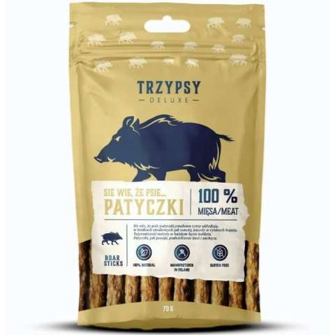 TRZYPSY patyczki z dzika 70g