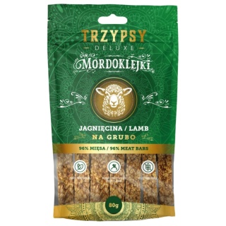 TRZYPSY MORDOKLEJKI NA GRUBO Z JAGNIĘCINY 80G