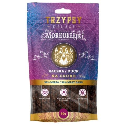 TRZYPSY MORDOKLEJKI NA GRUBO Z KACZKI 80G