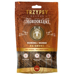 TRZYPSY MORDOKLEJKI NA GRUBO Z KONINY 80G