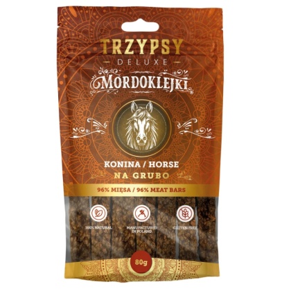 TRZYPSY MORDOKLEJKI NA GRUBO Z KONINY 80G