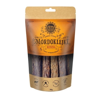 TRZYPSY MORDOKLEJKI Z KONINY 70G