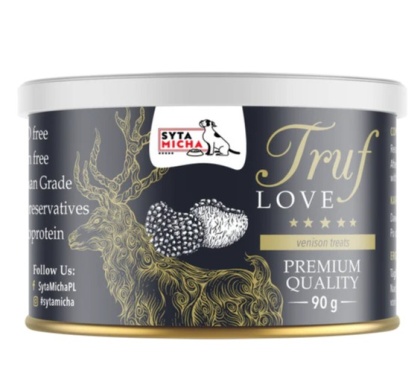 Syta Micha TrufLove smaczki dla psa z dziczyzną 90g