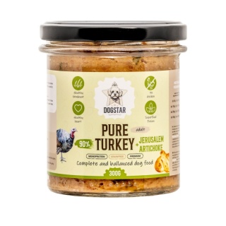 DOGSTAR Indyk z topinamburem 300g