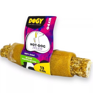 DOGY HYPO - Hot-Dog z Jelenia 13cm