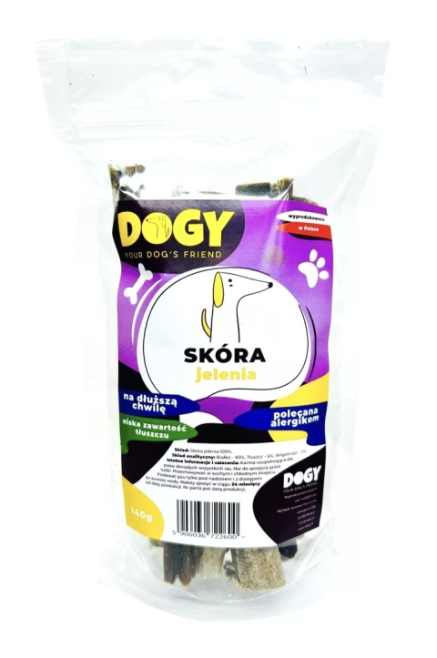 DOGY - skóra jelenia 140g