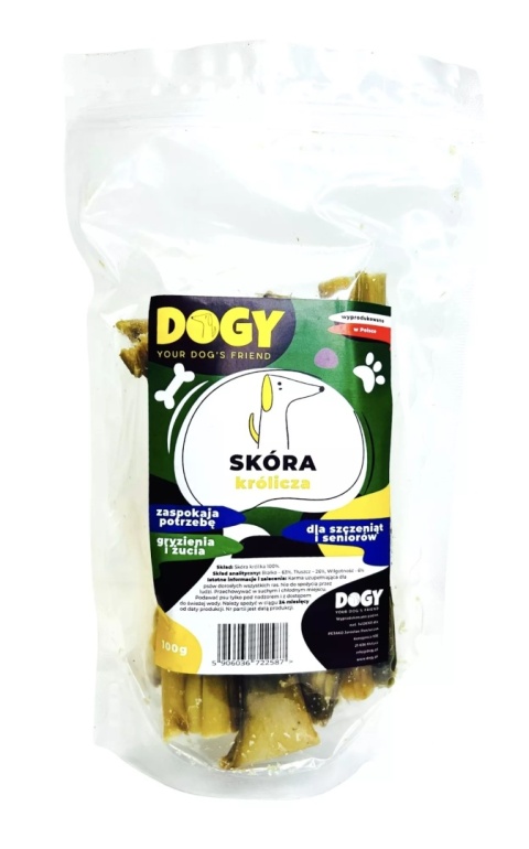 DOGY - skóra królicza 100g