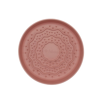 Fiboo Lick Fiboowl miska spowalniająca jedzenie dla psa - różowa