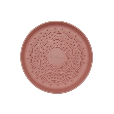 Fiboo Lick Fiboowl miska spowalniająca jedzenie dla psa - różowa