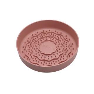 Fiboo Lick Fiboowl miska spowalniająca jedzenie dla psa - różowa