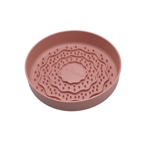 Fiboo Lick Fiboowl miska spowalniająca jedzenie dla psa - różowa