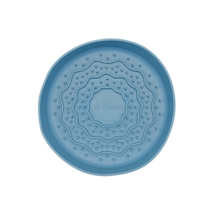 Fiboo Lick Fiboowl miska spowalniająca jedzenie dla psa - niebieska