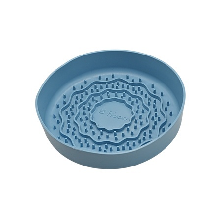Fiboo Lick Fiboowl miska spowalniająca jedzenie dla psa - niebieska