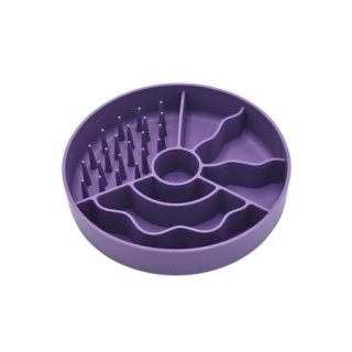 Fiboo Slow Fiboowl miska spowalniająca jedzenie dla psa - fioletowa