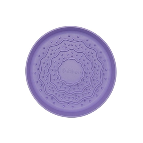 Fiboo Lick Fiboowl miska spowalniająca jedzenie dla psa - fioletowa