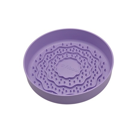 Fiboo Lick Fiboowl miska spowalniająca jedzenie dla psa - fioletowa
