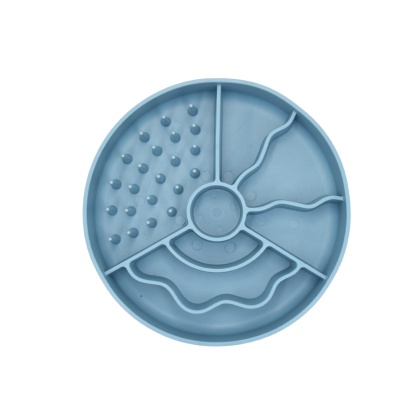 Fiboo Slow Fiboowl miska spowalniająca jedzenie dla psa - niebieska