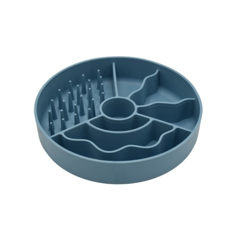 Fiboo Slow Fiboowl miska spowalniająca jedzenie dla psa - niebieska