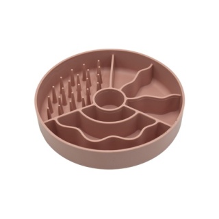 Fiboo Slow Fiboowl miska spowalniająca jedzenie dla psa - różowa