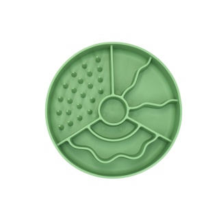 Fiboo Slow Fiboowl miska spowalniająca jedzenie dla psa - zielona