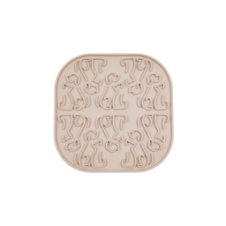 Fiboo mata do lizania dla psów Lollipop beżowa