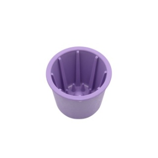 Fiboo fioletowy Snack Fibeek - kubek spowalniający jedzenie