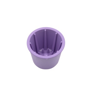 Fiboo fioletowy Snack Fibeek - kubek spowalniający jedzenie