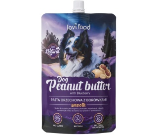 Lovi Food pasta orzechowa z borówkami 300 g