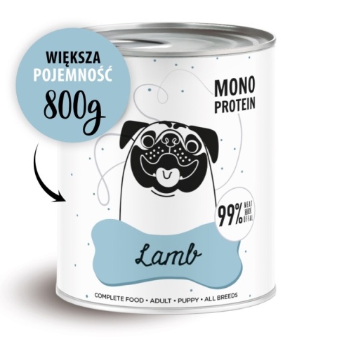 PEPE karma mokra dla psa Jagnięcina 800g
