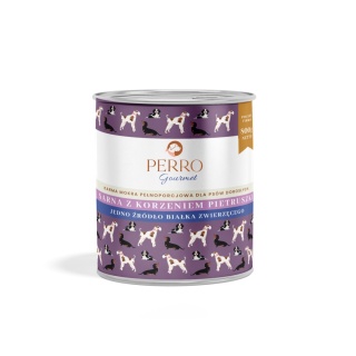 PERRO Gourmet Sarna z korzeniem pietruszki – monobiałkowa formuła dla psów dorosłych 800g
